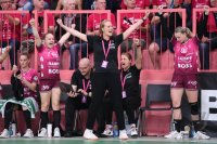 Handball Bundesliga Frauen am 13.09.2025 in Tuebingen (Paul Horn-Arena)