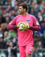 Fussball Bundesliga Saison 16/17: SV Werder Bremen - Hertha BSC Berlin