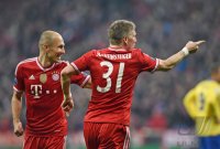 Fussball International CHL Saison 13/14: JUBEL FC Bayern Muenchen