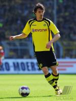 FUSSBALL, 1. BUNDESLIGA, 31. Spieltag: Dortmund, SUBOTIC Einzelaktion