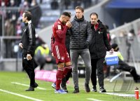 Fussball 1. Bundesliga Saison 21/22: FC Bayern Muenchen - SpVgg Greuther Fuerth