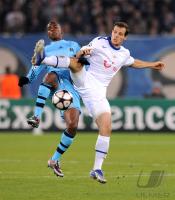 FUSSBALL  International CHL 09/10   FC Zuerich - Olympique Marseille