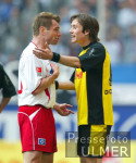Fussball 1. Bundesliga: Hamburger SV - Dortmund, Rangelei
