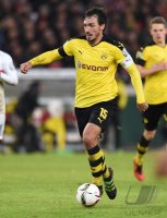 Fussball DFB Pokal Viertelfinale 15/16: VfB Stuttgart - Borussia Dortmund