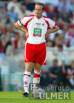 FUSSBALL 1. Bundesliga: Koeln, LOTTNER am Ball