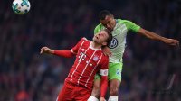 Fussball 1. Bundesliga Saison 17/18: FC Bayern Muenchen - VfL Wolfsburg