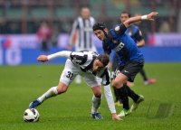 FUSSBALL SERIE A 2012/2013: Inter Mailand - Juventus Turin
