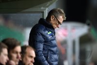 Fussball DFB Pokal Achtelfinale 14/15: Trainer Peter Stoeger (1. FC Koeln)