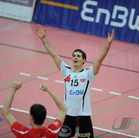 Volleyball 1. Bundesliga  09/10  TV Rottenburg - VC Franken