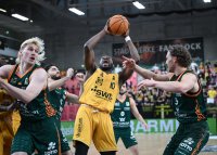 Basketball 2. Bundesliga  24/25 Playoff Spiel 4. 
Walter Tigers Tuebingen - VET-CONCEPT Gladiators Trier