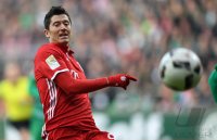 Fussball Bundesliga Saison 16/17: SV Werder Bremen - FC Bayern Muenchen