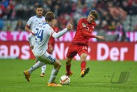 Fussball 1. Bundesliga Saison 15/16: FC Bayern Muenchen - 1. FSV Mainz 05