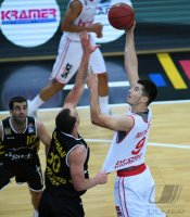 Basketball 1. Bundesliga 17/18 Hauptrunde: Walter Tigers Tuebingen - medi Bayreuth