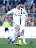 FUSSBALL SERIE A:  Zlatan Ibrahimovic (AC Mailand)