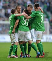 Fussball 1. Bundesliga, Saison 2011/2012: SV Werder Bremen - FC Augsburg