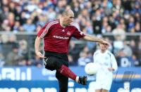 Fussball 1. Bundesliga:  Koller Karlsruher SC  -  1. FC Nuernberg