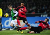 FUSSBALL, 1. BUNDESLIGA, 23. Spieltag: Bremen - Leverkusen