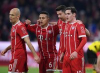Fussball  1.Bundesliga   Saison 17/18: FC Bayern Muenchen - Borussia Dortmund
