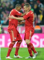 Fussball 1. Bundesliga, Saison 2011/2012:  FC Bayern Muenchen - VfL Wolfsburg