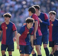 FUSSBALL Fussball UEFA Youth League 24/25: VfB Stuttgart - FC Barcelona