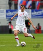 FUSSBALL INTERNATIONAL: Nenad MILIJAS (Serbien)