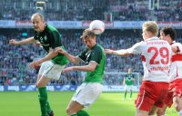Fussball: 1. Bundesliga Saison 2010/2011: SV Werder Bremen - VfB Stuttgart