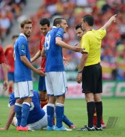 Fussball International Europameisterschaft 2012: Spanien - Italien