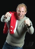Fussball: Ludovic Magnin beim Photoshooting