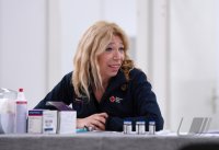 Pressekonferenz im Impfzentrum Paul Horn Arena Tuebingen