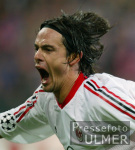 FUSSBALL CHL   FCB  - AC Mailand JUBEL AC ; Filippo Inzaghi