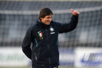 FUSSBALL  International CHL 10/11: Trainer LEONARDO (Inter Mailand)