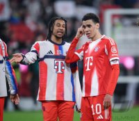 Fussball 1. Bundesliga  Saison  2025/2026  25. Spieltag FC Bayern Muenchen -  Borussia Moenchengladbach