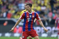 Fussball Bundesliga 14/15 Supercup Finale: Robert Lewandowski (FC Bayern Muenchen)