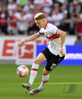 Fussball 1. Bundesliga Saison 21/22: VfB Stuttgart - TSG 1899 Hoffenheim