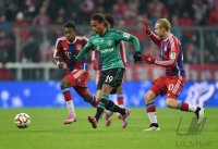 Fussball 1. Bundesliga Saison 14/15: FC Bayern Muenchen - FC Schalke 04