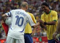 Fussball WM 2006: Brasilien - Frankreich ; Brasil - France