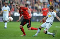 Fussball 1. Bundesliga, Saison 2012/2013:  Bayer 04 Leverkusen - Borussia Moenchengladbach