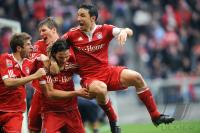 Fussball 1. Bundesliga : FC Bayern Muenchen - Eintracht Frankfurt