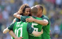 Fussball 1. Bundesliga Saison 2010/2011: Bremen - Dortmund