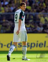Fussball: 1. Bundesliga Saison 2010/2011: Wolfsburg, DZEKO