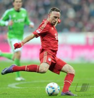 Fussball 1. Bundesliga, Saison 2011/2012:  Franck Ribery (FC Bayern Muenchen)