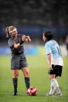 FUSSBALL  Olympia 2008   Vorrunde  Frauen   China - Argentinien