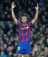 FUSSBALL  International CHL 09/10 :  Thierry Henry  (Barca)