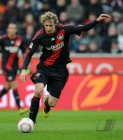 Fussball: 1. Bundesliga Saison 2010/2011: Leverkusen - Stuttgart