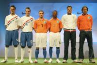 Praesentation des WM Outfits der Hollaendischen Nationalmannschaft