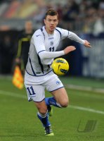 Fussball International  Testspiel:  Erdin Dzeko (Bosnien-Herzegowina)