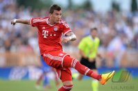 FUSSBALL 1. Bundesliga 13/14: Mario Mandzukic (FC Bayern Muenchen)
