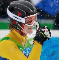 Olympische Spiele 2010 VANCOUVER:  JUBEL RIESCH - SKI ALPIN  FRAUEN