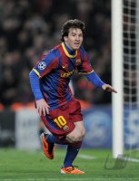 Fussball CHL  Saison 2010/2011:  JUBEL Lionel Messi (Barca)