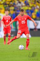 FUSSBALL WM 2022 Vorrunde: Brasilien - Schweiz